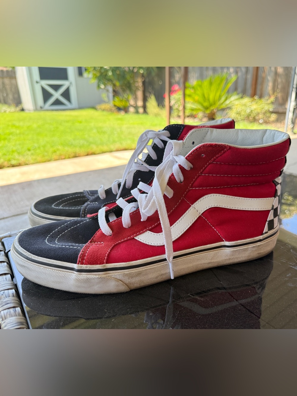 Vans Sk8 Hi Reissue Mix Match Skate Shoes Men’s